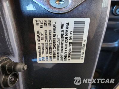 Zdjęcie 13 z 13 samochodu: 2019 HONDA CR-V TOURING VIN:7FARW2H90KE016132 - miniatura
