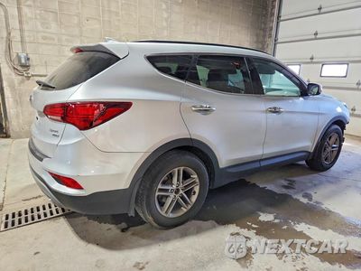 Trzecie zdjęcie samochodu z tyłu: 2018 HYUNDAI SANTA FE SPORT 2.4L VIN:5XYZUDLB5JG570829 - miniatura