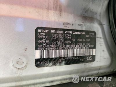 Zdjęcie 13 z 13 samochodu: 2022 MITSUBISHI OUTLANDER SE VIN:JA4J3UA8XNZ010362 - miniatura