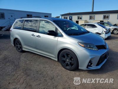 Czwarte zdjęcie samochodu z boku: 2020 TOYOTA SIENNA SE 8-PASSENGER VIN:5TDXZ3DC2LS068540 - miniatura