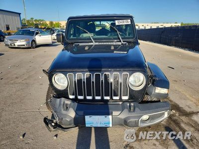 Piąte zdjęcie samochodu w środku: 2018 JEEP WRANGLER UNLIMITED SAHARA VIN:1C4HJXEG1JW121827 - miniatura
