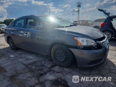 Czwarte zdjęcie samochodu z boku: 2015 NISSAN SENTRA SV VIN:3N1AB7AP4FL650385 - miniatura