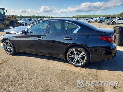 Drugie zdjęcie samochodu z przodu: 2021 INFINITI Q50 SIGNATURE EDITION VIN:JN1EV7CR7MM754590 - miniatura