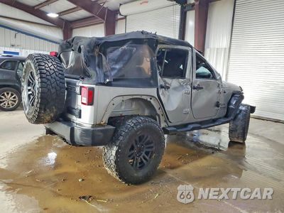 Trzecie zdjęcie samochodu z tyłu: 2018 JEEP WRANGLER UNLIMITED SPORT VIN:1C4BJWDG4JL808254 - miniatura