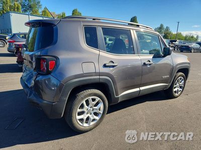 Trzecie zdjęcie samochodu z tyłu: 2017 JEEP RENEGADE LATITUDE VIN:ZACCJBBB8HPE58198 - miniatura