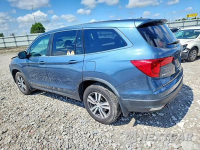 Drugie zdjęcie samochodu z przodu: 2017 HONDA PILOT EXL VIN:5FNYF5H51HB048215 - miniatura