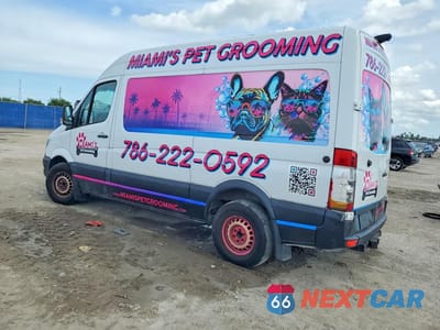 Drugie zdjęcie samochodu z przodu: 2017 MERCEDES-BENZ SPRINTER 2500 DELIVERY VAN VIN:WD3PE7CD0HP524141 - miniatura