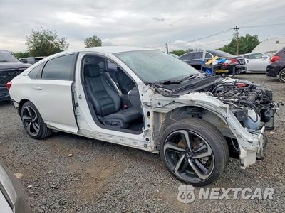 Czwarte zdjęcie samochodu z boku: 2021 HONDA ACCORD SPORT SE VIN:1HGCV1F40MA108232 - miniatura