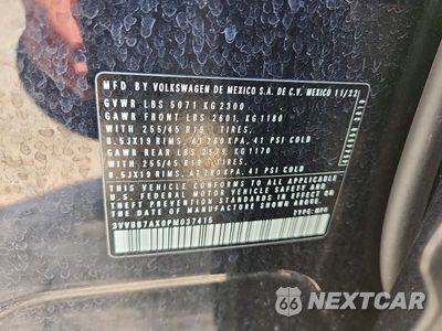Zdjęcie 12 z 12 samochodu: 2023 VOLKSWAGEN TIGUAN SE R-LINE BLACK VIN:3VV8B7AX0PM037415 - miniatura