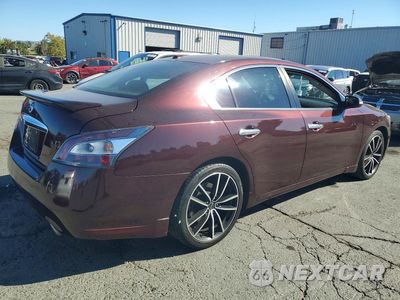 Trzecie zdjęcie samochodu z tyłu: 2014 NISSAN MAXIMA 3.5 SV VIN:1N4AA5AP6EC476310 - miniatura