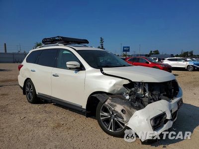 Czwarte zdjęcie samochodu z boku: 2018 NISSAN PATHFINDER PLATINUM VIN:5N1DR2MM3JC611569 - miniatura