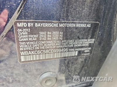 Zdjęcie 12 z 12 samochodu: 2012 BMW 750 XI VIN:WBAKC6C58CDX99496 - miniatura