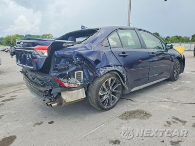 Trzecie zdjęcie samochodu z tyłu: 2022 TOYOTA COROLLA SE VIN:JTDP4MCE7NJ087964 - miniatura