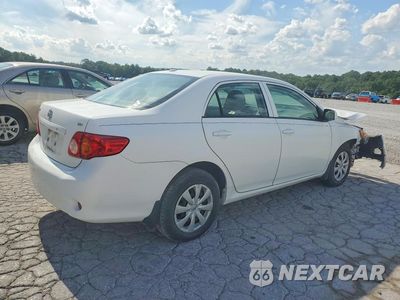 Trzecie zdjęcie samochodu z tyłu: 2010 TOYOTA COROLLA LE VIN:2T1BU4EE3AC283865 - miniatura
