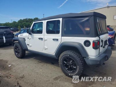 Drugie zdjęcie samochodu z przodu: 2021 JEEP WRANGLER UNLIMITED SPORT VIN:1C4HJXDG3MW511723 - miniatura