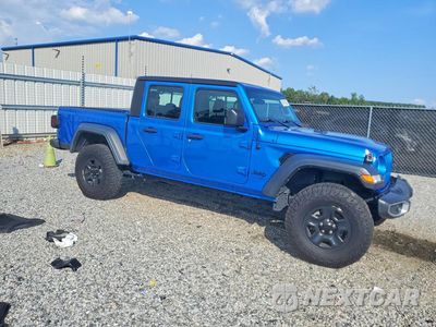 Czwarte zdjęcie samochodu z boku: 2023 JEEP GLADIATOR SPORT VIN:1C6JJTAG7PL541402 - miniatura