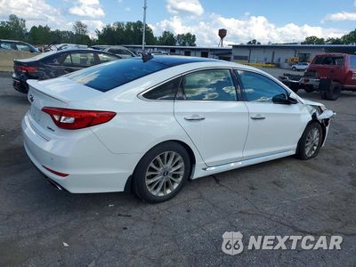 Trzecie zdjęcie samochodu z tyłu: 2015 HYUNDAI SONATA LIMITED VIN:5NPE34AF0FH033891 - miniatura