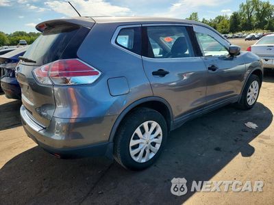 Trzecie zdjęcie samochodu z tyłu: 2016 NISSAN ROGUE S VIN:KNMAT2MV7GP626014 - miniatura