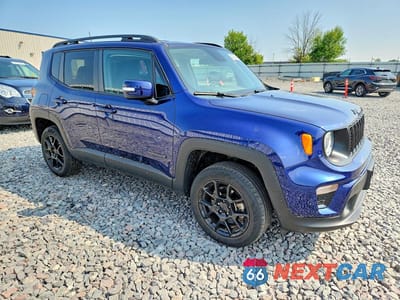 Czwarte zdjęcie samochodu z boku: 2020 JEEP RENEGADE LATITUDE VIN:ZACNJBBBXLPL72860 - miniatura