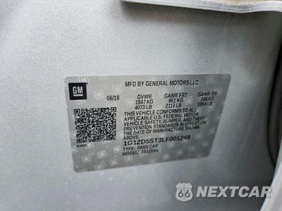 Zdjęcie 13 z 13 samochodu: 2020 CHEVROLET MALIBU LT VIN:1G1ZD5ST3LF001248 - miniatura