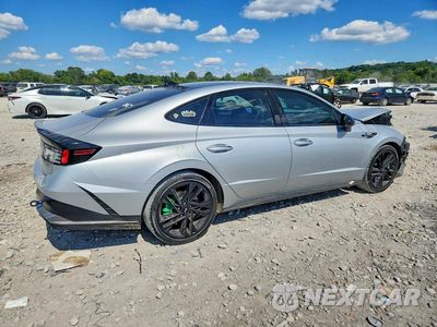 Trzecie zdjęcie samochodu z tyłu: 2024 HYUNDAI SONATA N LINE VIN:KMHL54JC3RA387709 - miniatura