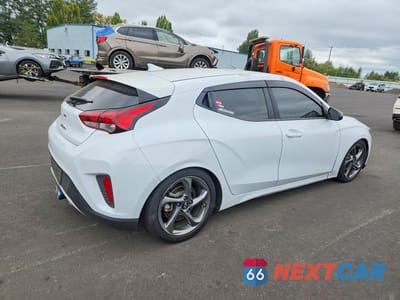 Trzecie zdjęcie samochodu z tyłu: 2019 HYUNDAI VELOSTER 2.0L VIN:KMHTG6AF8KU019613 - miniatura