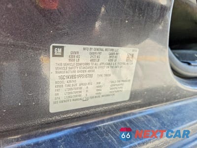 Zdjęcie 11 z 11 samochodu: 2015 CHEVROLET SILVERADO K2500 HEAVY DUTY LT VIN:1GC1KVEG1FF516780 - miniatura