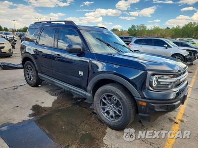 Czwarte zdjęcie samochodu z boku: 2022 FORD BRONCO SPORT BIG BEND VIN:3FMCR9B62NRD23798 - miniatura