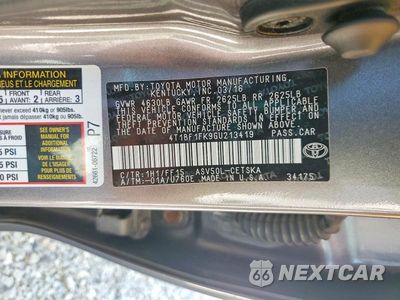 Zdjęcie 12 z 12 samochodu: 2016 TOYOTA CAMRY SE VIN:4T1BF1FK9GU213419 - miniatura