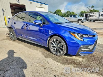 Czwarte zdjęcie samochodu z boku: 2020 TOYOTA COROLLA SE VIN:JTDS4RCE4LJ042548 - miniatura