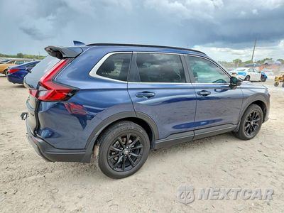 Trzecie zdjęcie samochodu z tyłu: 2025 HONDA CR-V SPORT-L VIN:7FARS6H85SE063022 - miniatura