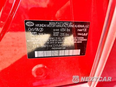 Zdjęcie 13 z 13 samochodu: 2021 HYUNDAI SONATA LIMITED VIN:5NPEH4J2XMH080373 - miniatura