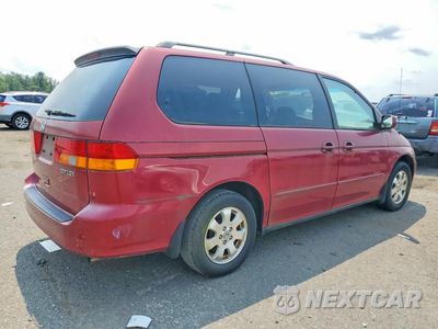 Trzecie zdjęcie samochodu z tyłu: 2002 HONDA ODYSSEY EXL VIN:2HKRL18992H511171 - miniatura