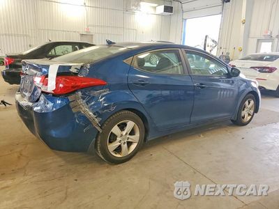Trzecie zdjęcie samochodu z tyłu: 2013 HYUNDAI ELANTRA GLS VIN:KMHDH4AE5DU951803 - miniatura