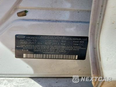 Zdjęcie 12 z 12 samochodu: 2015 HYUNDAI SONATA SE VIN:5NPE24AF3FH164865 - miniatura
