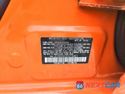 Zdjęcie 13 z 13 samochodu: 2015 SUBARU XV CROSSTREK SPORT LIMITED VIN:JF2GPASC8FH236463 - miniatura