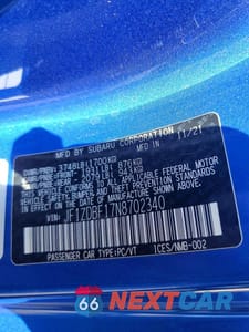 Zdjęcie 12 z 12 samochodu: 2022 SUBARU BRZ LIMITED VIN:JF1ZDBF17N8702340 - miniatura