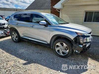 Czwarte zdjęcie samochodu z boku: 2021 HYUNDAI SANTA FE SEL VIN:5NMS64AJ9MH334345 - miniatura