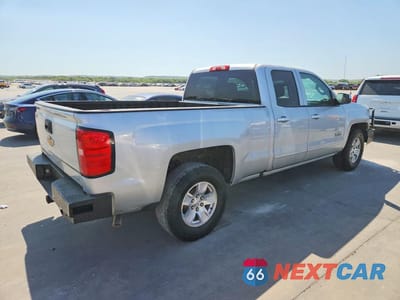 Trzecie zdjęcie samochodu z tyłu: 2018 CHEVROLET SILVERADO C1500 LT VIN:2GCRCRECXJ1100957 - miniatura