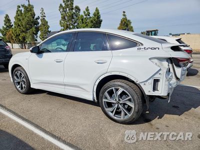 Drugie zdjęcie samochodu z przodu: 2023 AUDI Q4 E-TRON SPORTBACK PRESTIGE VIN:WA142BFZ5PP080436 - miniatura