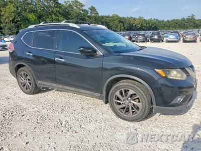 Czwarte zdjęcie samochodu z boku: 2016 NISSAN ROGUE SL VIN:5N1AT2MT7GC865435 - miniatura