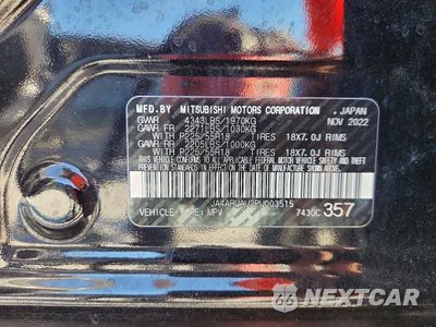 Zdjęcie 13 z 13 samochodu: 2023 MITSUBISHI OUTLANDER SPORT S/SE VIN:JA4ARUAU2PU003515 - miniatura