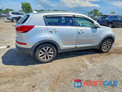 Trzecie zdjęcie samochodu z tyłu: 2014 KIA SPORTAGE LX VIN:KNDPBCAC6E7632535 - miniatura