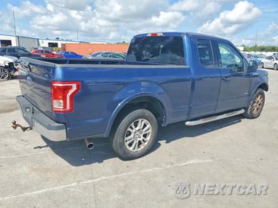 Trzecie zdjęcie samochodu z tyłu: 2015 FORD F150 SUPER CAB VIN:1FTEX1CP9FFA00343 - miniatura