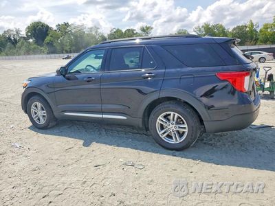 Drugie zdjęcie samochodu z przodu: 2021 FORD EXPLORER XLT VIN:1FMSK8DH1MGC41012 - miniatura