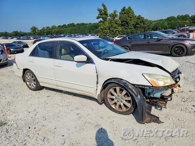 Czwarte zdjęcie samochodu z boku: 2007 HONDA ACCORD EX VIN:1HGCM66527A086991 - miniatura