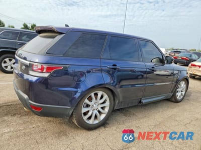 Trzecie zdjęcie samochodu z tyłu: 2016 LAND ROVER RANGE ROVER SPORT HSE VIN:SALWR2PF5GA657542 - miniatura