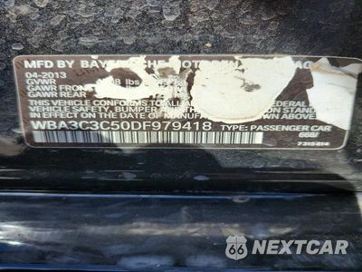 Zdjęcie 13 z 13 samochodu: 2013 BMW 320 I XDRIVE VIN:WBA3C3C50DF979418 - miniatura
