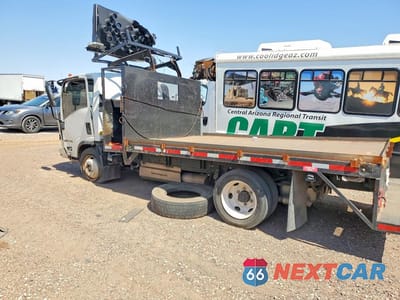 Drugie zdjęcie samochodu z przodu: 2024 ISUZU NPR HD FLATBED TRUCK VIN:54DC4W1DXRS220796 - miniatura