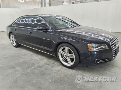 Czwarte zdjęcie samochodu z boku: 2013 AUDI A8 L QUATTRO VIN:WAURGAFD8DN027150 - miniatura